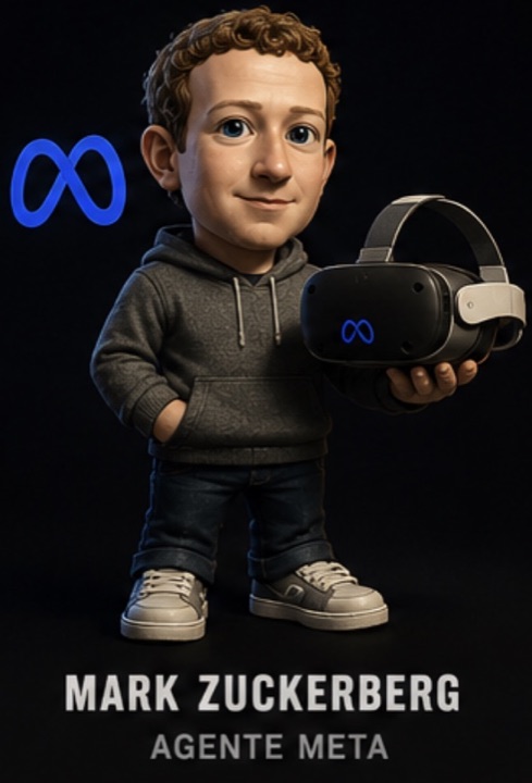 Mark Zuckerberg, Agente Meta