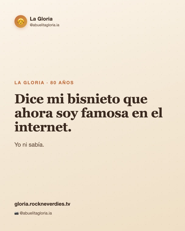 Post: famosa en el internet