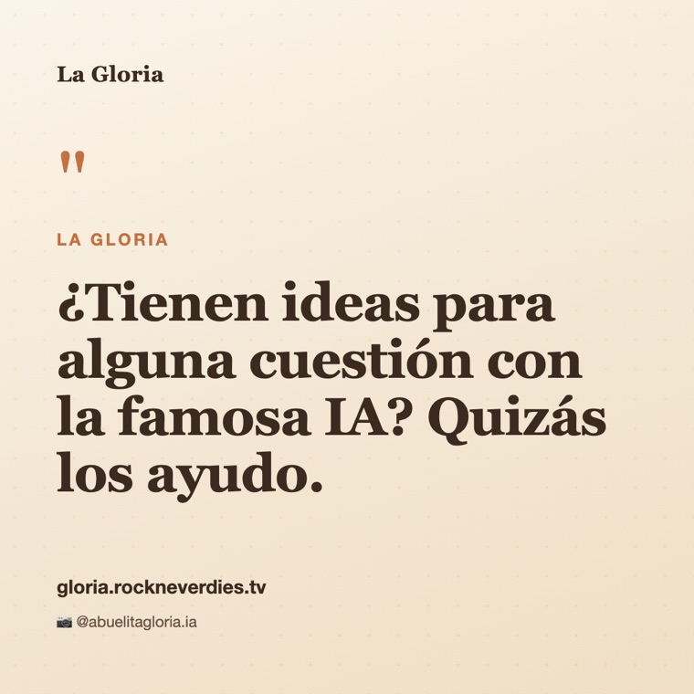Post: ideas con IA