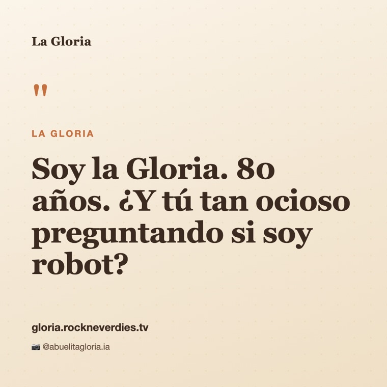 Post: ¿soy robot?